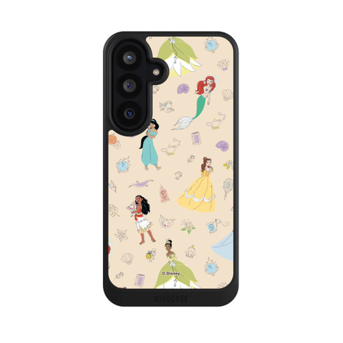 Samsung Galaxy S26 FE NIVOcore Princess Pattern Beige Disney Princess