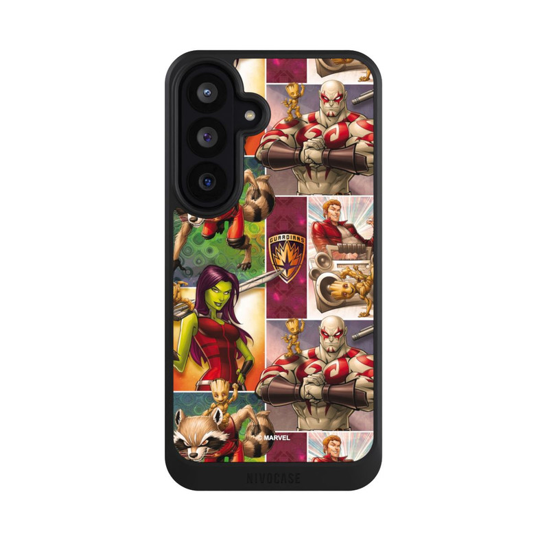 Galaxy S26 FE NIVOcore Guardians of the Galaxy Comic Book Pattern