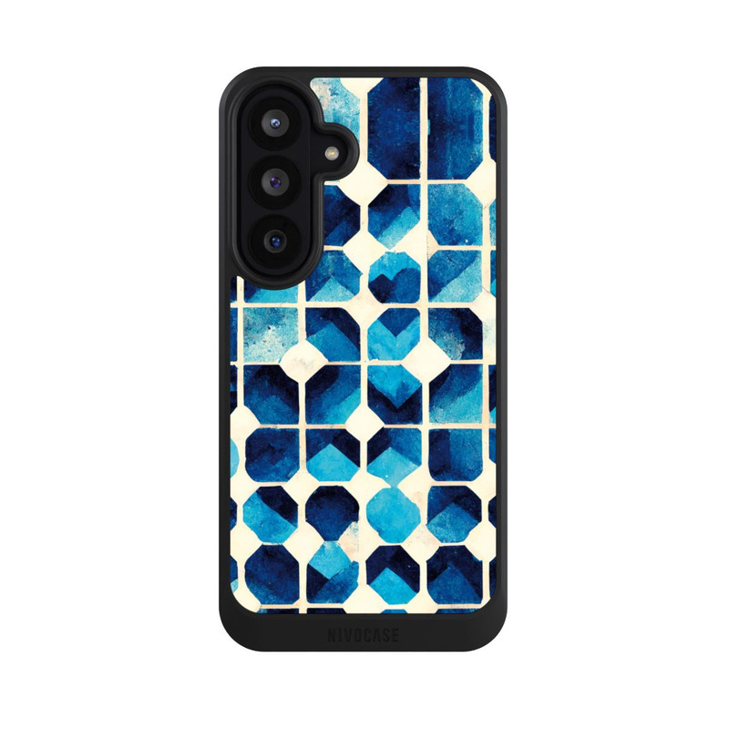 Galaxy S26 FE NIVOcore Blaues Muster