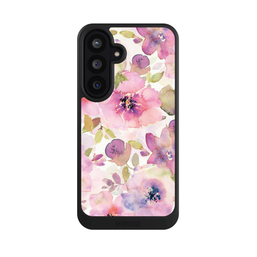 Samsung Galaxy S26 FE NIVOcore Tapete mit rosa Blumen