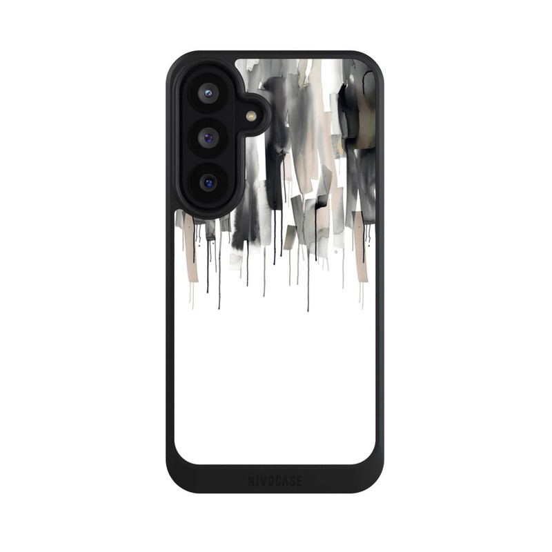 Galaxy S26 FE NIVOcore Watery Stripes Japandi Black