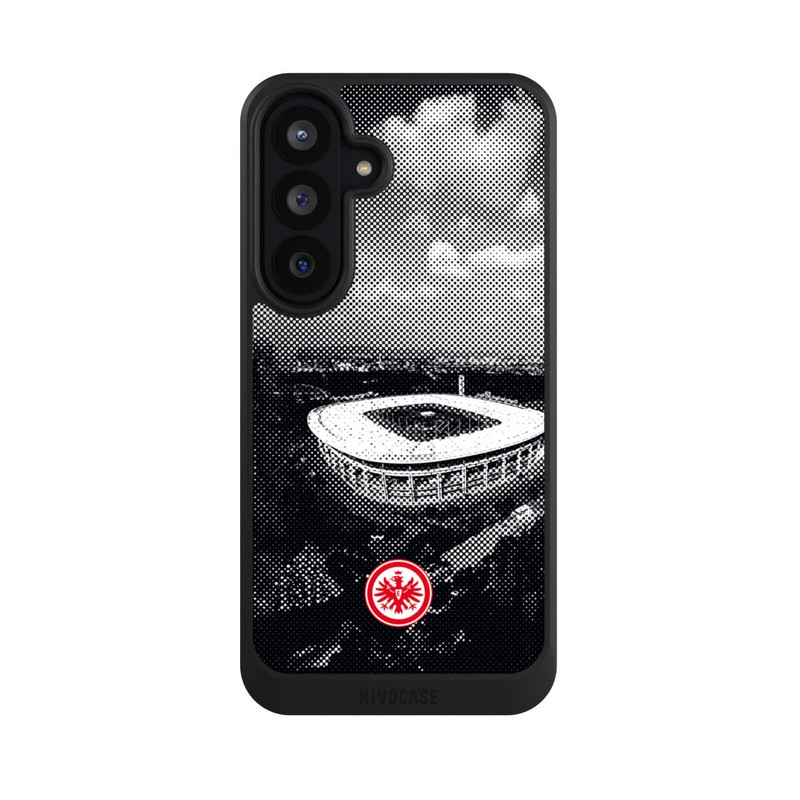 Galaxy S26 FE NIVOcore SGE Stadion Schwarz Weiß