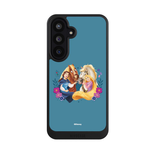 Samsung Galaxy S26 FE NIVOcore Disney Prinzessinnen Belle and Rapunzel mit Pferden