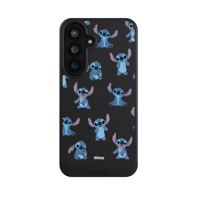 Galaxy S26 FE NIVOcore Stitch Faces Pattern Transparent