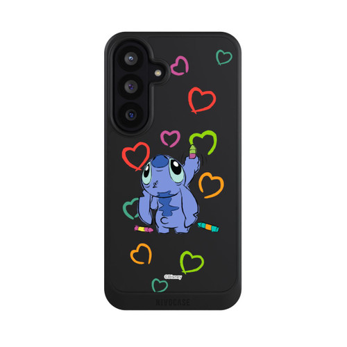 Samsung Galaxy S26 FE NIVOcore Stitch Draws a Heart Transparent