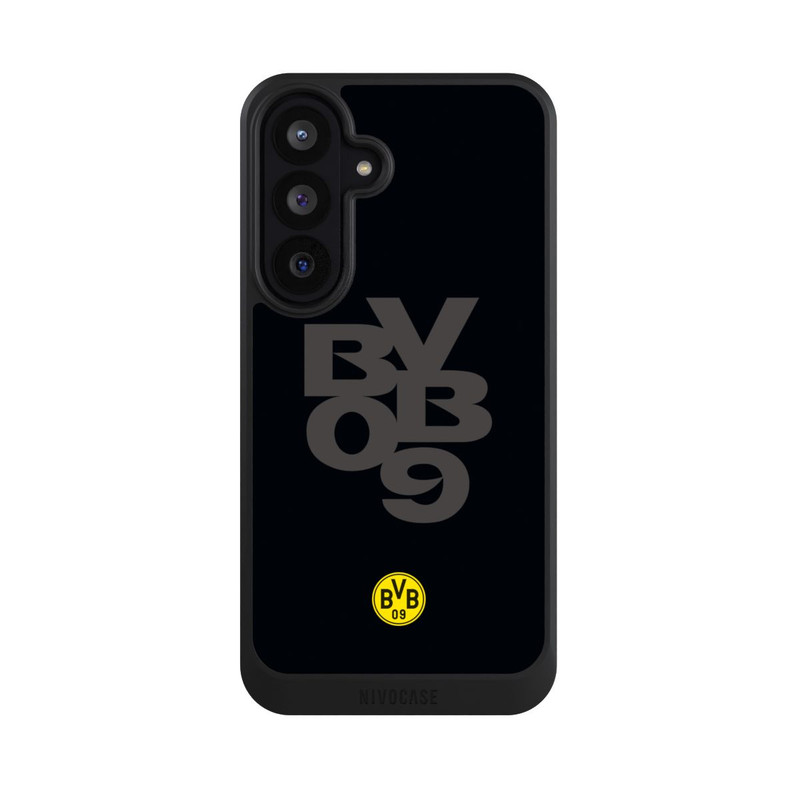 Galaxy S26 FE NIVOcore BVB09 Grau Schwarz