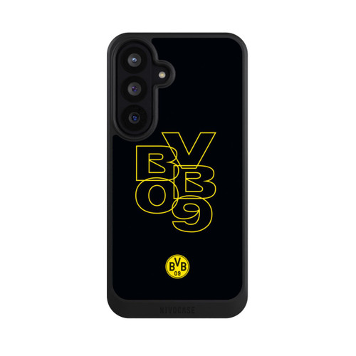 Samsung Galaxy S26 FE NIVOcore BVB09 Gelb Schwarz