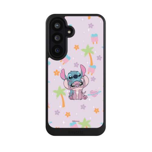 Samsung Galaxy S26 FE NIVOcore Stitch and Angel Cute Couple