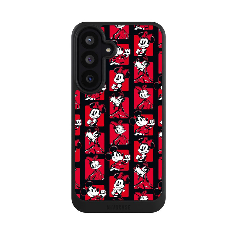 Galaxy S26 FE NIVOcore Micky Maus Racing Muster Rot