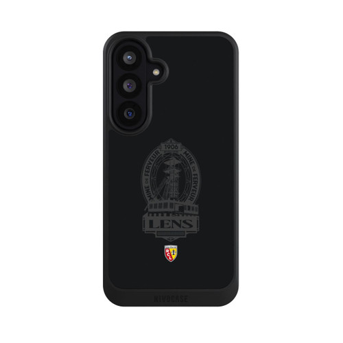 Samsung Galaxy S26 FE NIVOcore RC Lens Mine de Ferveur Emblem schwarz