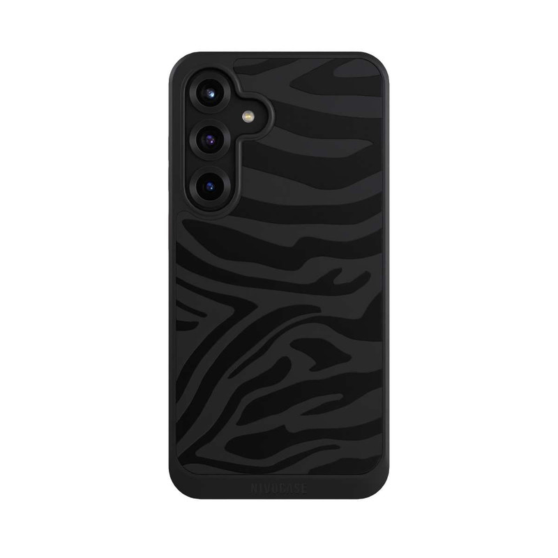 Galaxy S25 + NIVOcore Zebra transparent