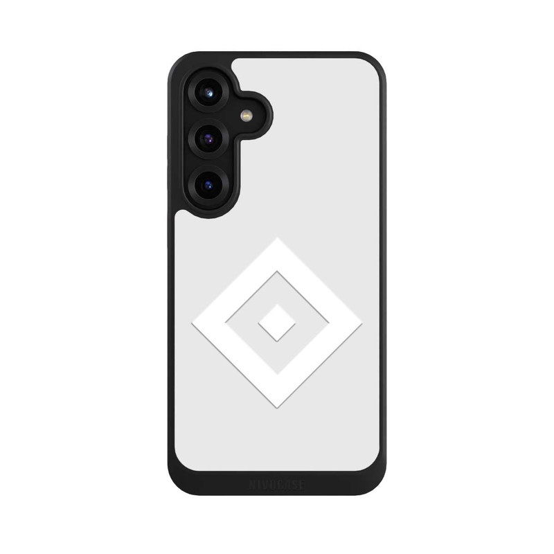 Galaxy S25 + NIVOcore Rauten Logo auf HSV Grau