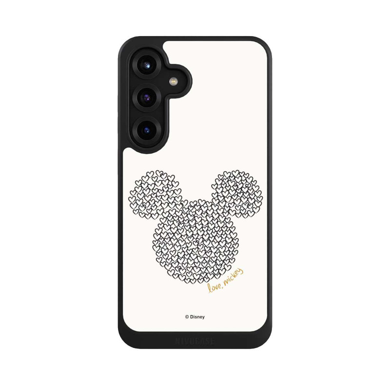 Galaxy S25 + NIVOcore Mickey Black and White