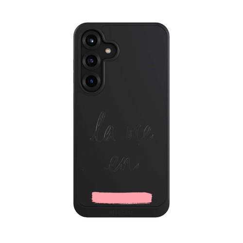 Samsung Galaxy S25+  NIVOcore La vie en Pink Transparent