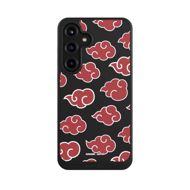 Galaxy S25 + NIVOcore Akatsuki Pattern Transparent