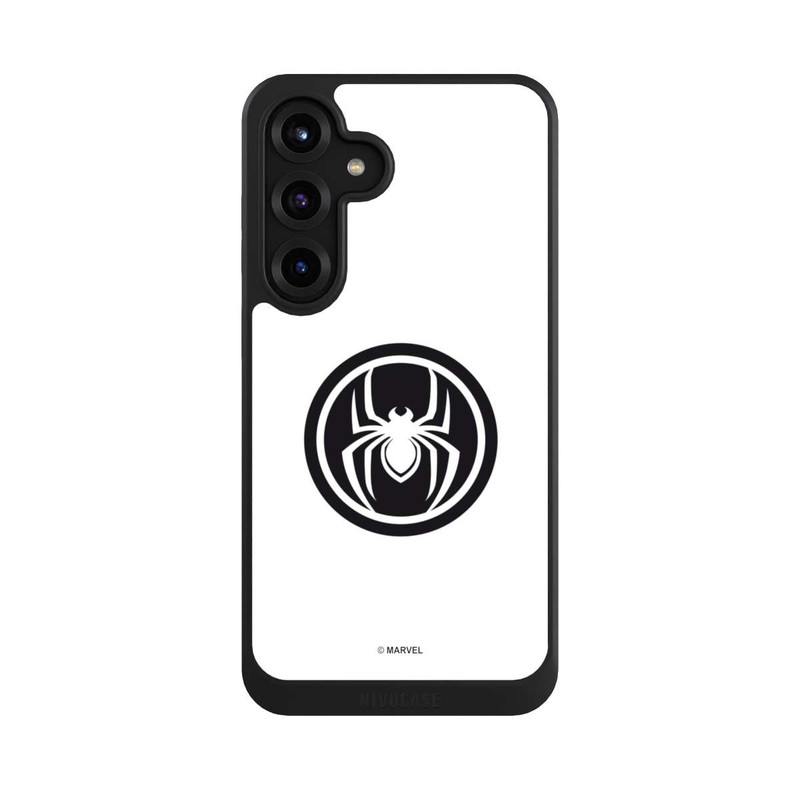 Galaxy S25 + NIVOcore Spider-Man Logo White