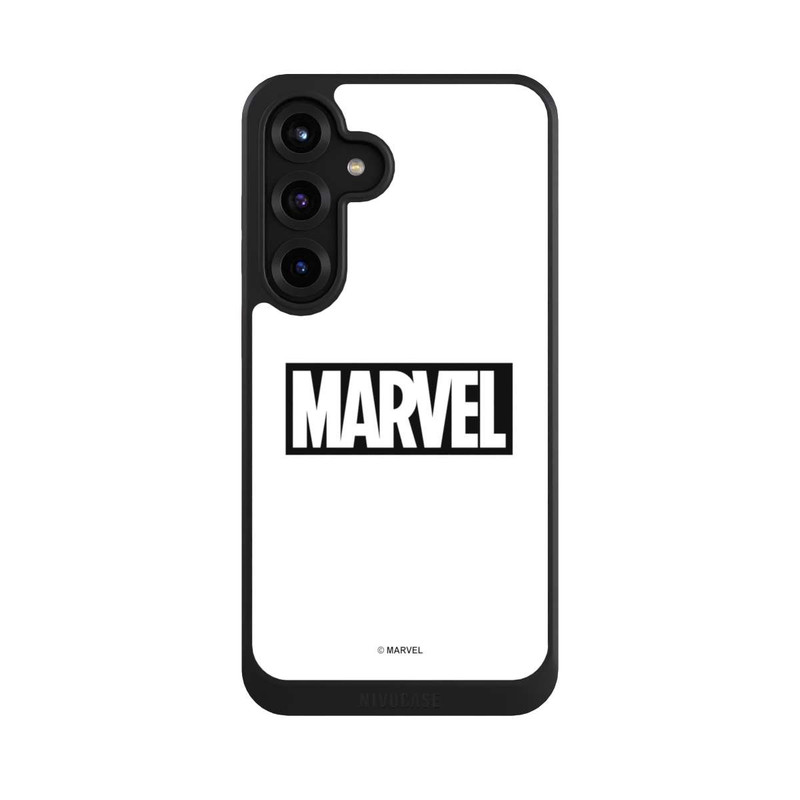 Galaxy S25 + NIVOcore Marvel Logo White