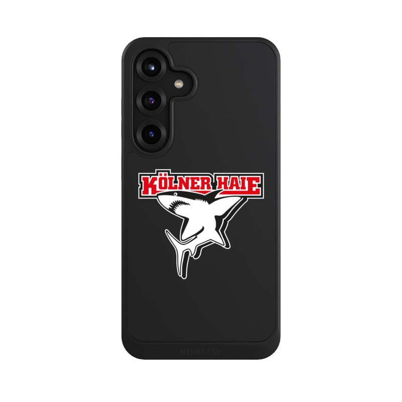 Galaxy S25 + NIVOcore Kölner Haie Logo Transparent