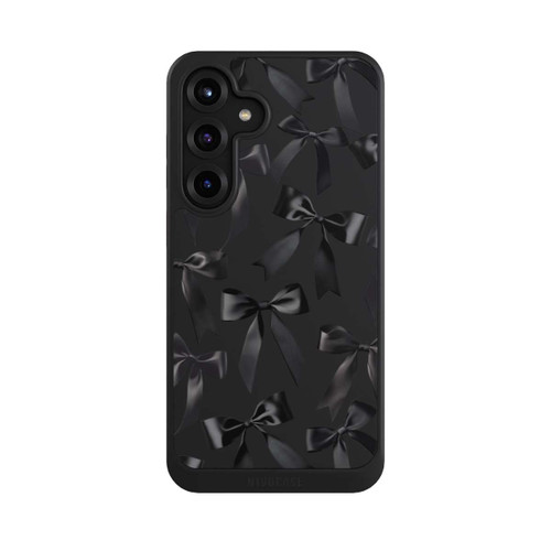 Samsung Galaxy S25+  NIVOcore Schwarze Satinschleifen
