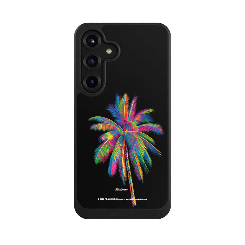 Galaxy S25 + NIVOcore Regenbogen Palme