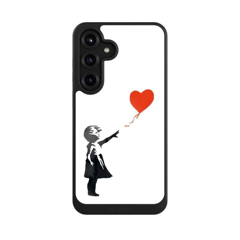 Galaxy S25 + NIVOcore Girl With Red Balloon