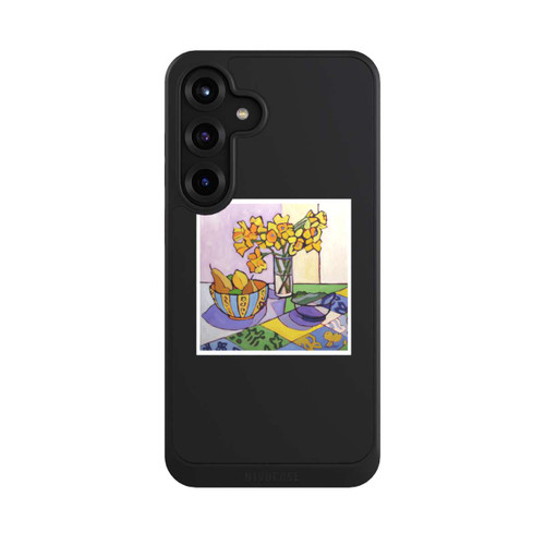 Samsung Galaxy S25+  NIVOcore Daffodil Patchwork, 2023, by Catherine J Martzloff