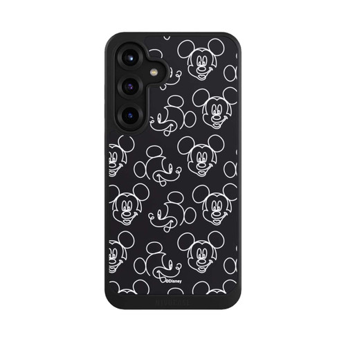 Samsung Galaxy S25+  NIVOcore Disney Mickey Muster Schwarz