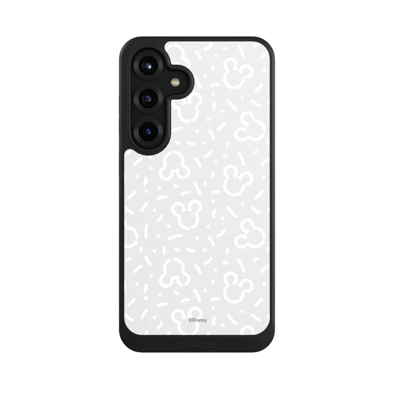 Galaxy S25 + NIVOcore Disney Mickey Icon Pattern Grey