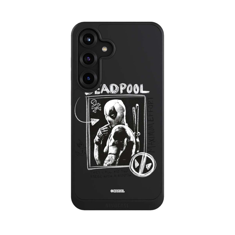 Galaxy S25 + NIVOcore Deadpool Transparent
