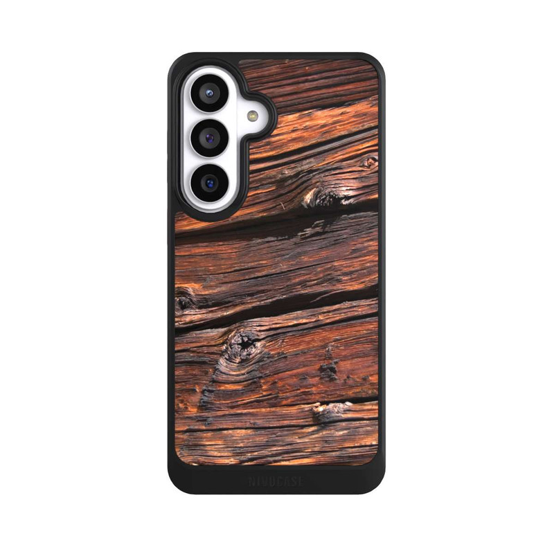 Galaxy S26+ NIVOcore Verwitterte Holzplanken