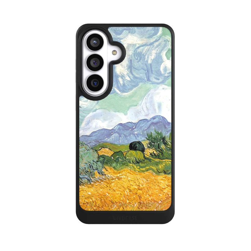 Galaxy S26+ NIVOcore Weizenfeld mit Zypressen