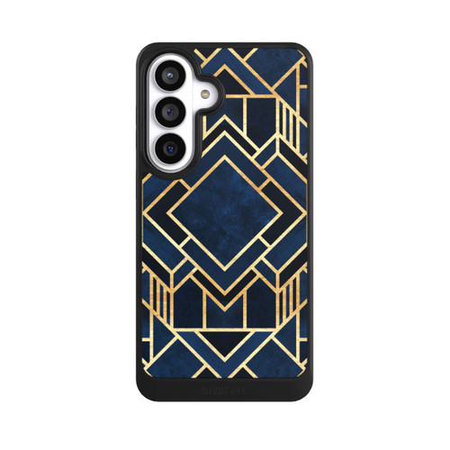 Samsung Galaxy S26+ NIVOcore Kunst Deko Blau Golddruck
