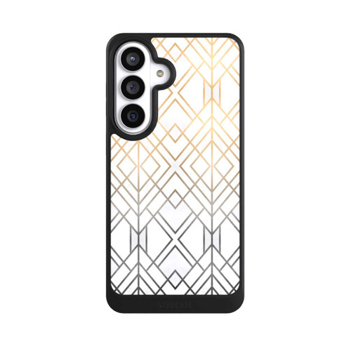 Samsung Galaxy S26+ NIVOcore Gold und Grauer Geo Golddruck