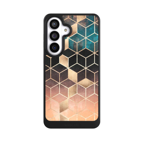Samsung Galaxy S26+ NIVOcore Ombre Traum Würfel Gold Druck