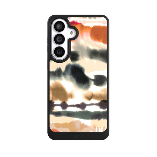Samsung Galaxy S26+ NIVOcore Weiche nautische Aquarelllinien Orange