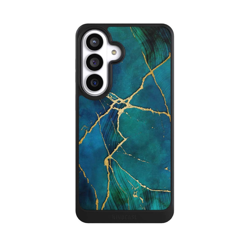 Galaxy S26+ NIVOcore Mineralischer Glamourlook Blaugold