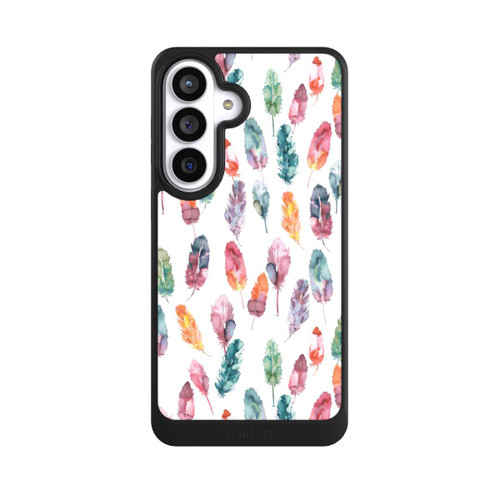 Samsung Galaxy S26+ NIVOcore Boho Watercolor Feathers