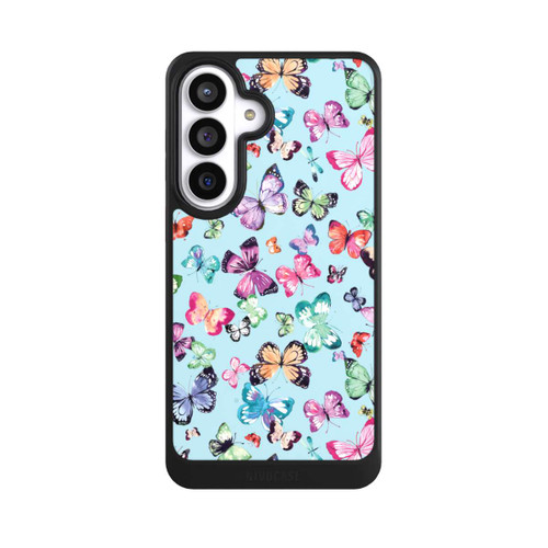 Samsung Galaxy S26+ NIVOcore Butterflies Pink Orange Blue