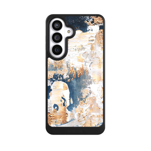 Samsung Galaxy S26+ NIVOcore Abstraktion Blau und Gold