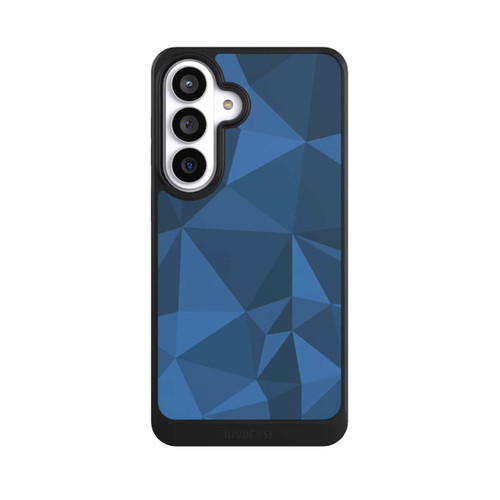 Samsung Galaxy S26+ NIVOcore Polygon Pattern Blue
