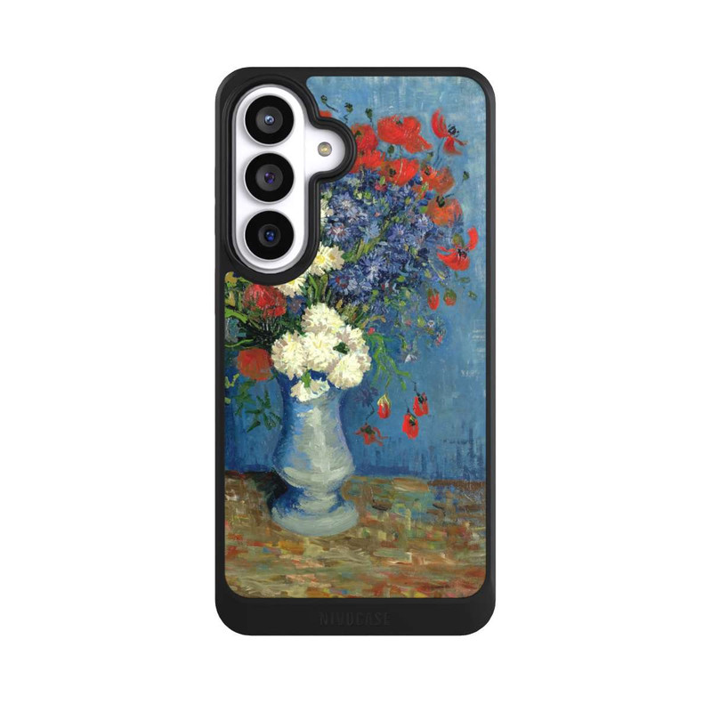 Galaxy S26+ NIVOcore Stillleben Vase mit Kornblumen und Mohnblumen von Vincent Van Gogh