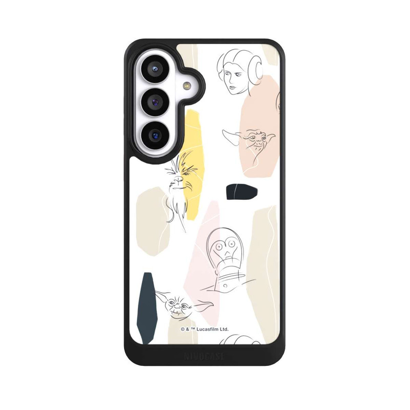 Galaxy S26+ NIVOcore Helle Seite Line Art