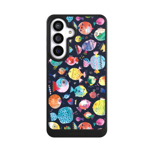 Samsung Galaxy S26+ NIVOcore Strandkugelfische Kinder Marineblau
