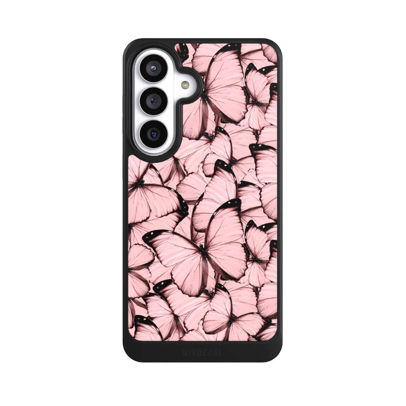 Galaxy S26+ NIVOcore Rosa Schmetterling-Muster