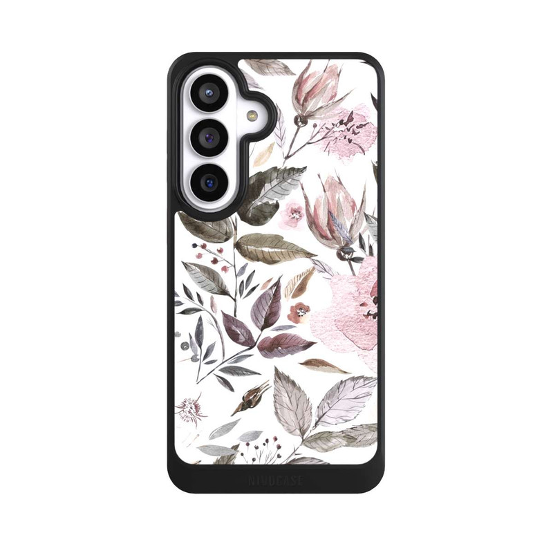 Galaxy S26+ NIVOcore Aquarell braune Rosenblüten