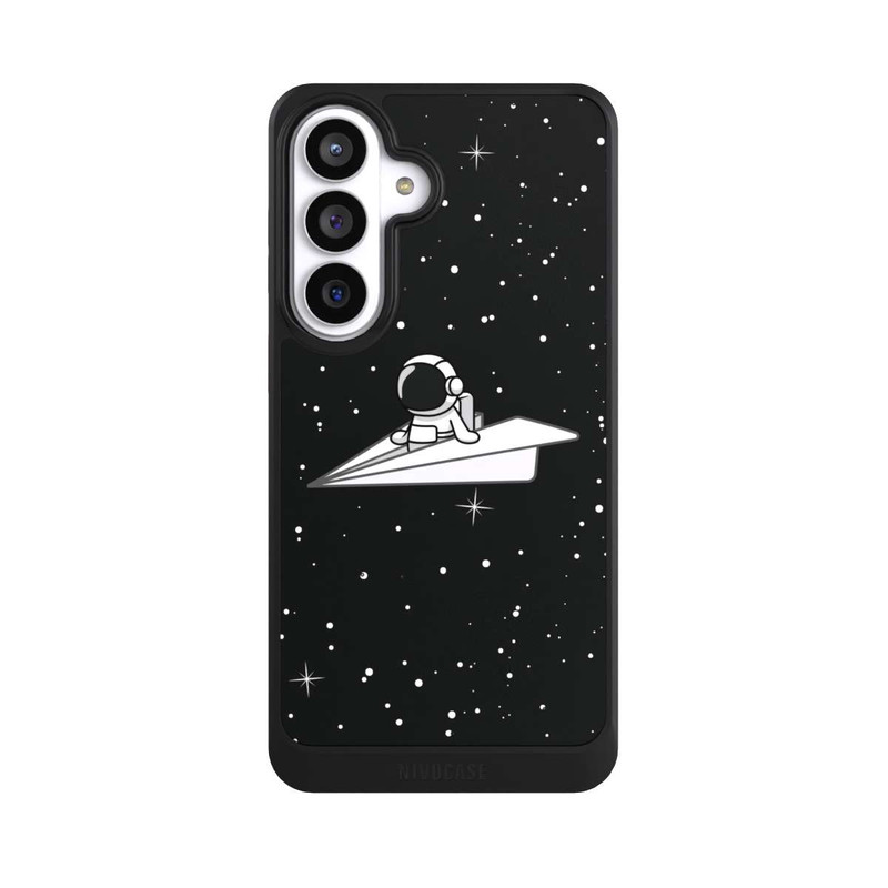 Galaxy S26+ NIVOcore Astronaut Paper Plane Comic