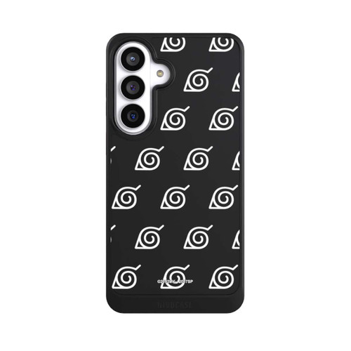 Samsung Galaxy S26+ NIVOcore white Konoha-Pattern Transparent