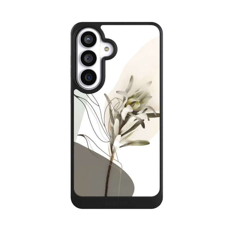 Galaxy S26+ NIVOcore Boho Line Art Olive Green