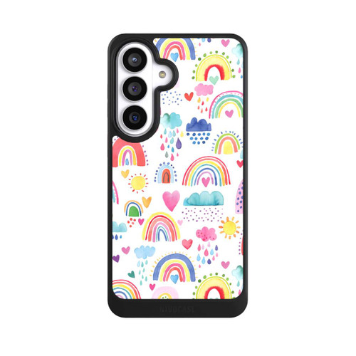 Samsung Galaxy S26+ NIVOcore Lovely Rainbows Multi Red