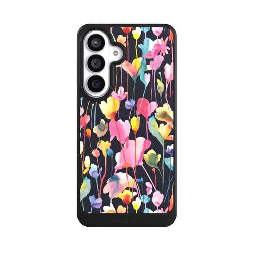 Samsung Galaxy S26+ NIVOcore Wildblumen schwarz